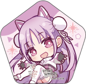 【ヘブンバーンズレッド×スモールワールズ】描き起こしミニキャラ缶バッジ【B】