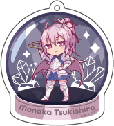 【ヘブンバーンズレッド×スモールワールズ】描き起こしミニキャラアクリルキーホルダー【A】