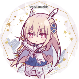 【ヘブンバーンズレッド×スモールワールズ】描き起こしミニキャラアクリルコースター【A】