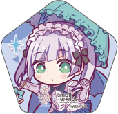 【ヘブンバーンズレッド×スモールワールズ】描き起こしミニキャラ缶バッジ【A】