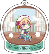 【ヘブンバーンズレッド×スモールワールズ】描き起こしミニキャラアクリルキーホルダー【A】