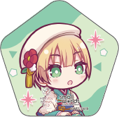 【ヘブンバーンズレッド×スモールワールズ】描き起こしミニキャラ缶バッジ【A】