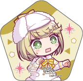 【ヘブンバーンズレッド×スモールワールズ】描き起こしミニキャラ缶バッジ【A】