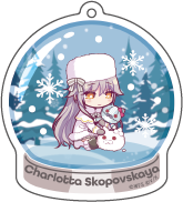 【ヘブンバーンズレッド×スモールワールズ】描き起こしミニキャラアクリルキーホルダー【A】