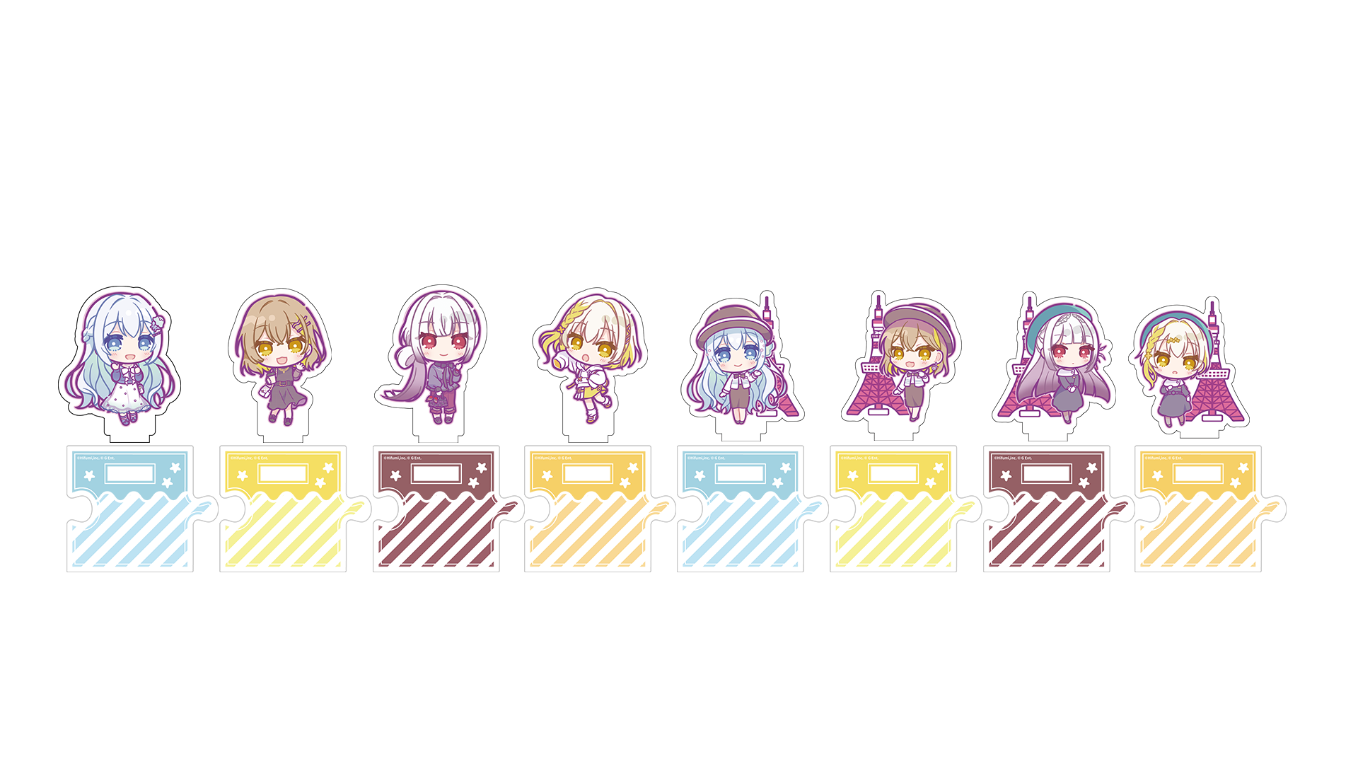 連結アクリルスタンド ナツメイツキ(ミニキャラ制服ver.)