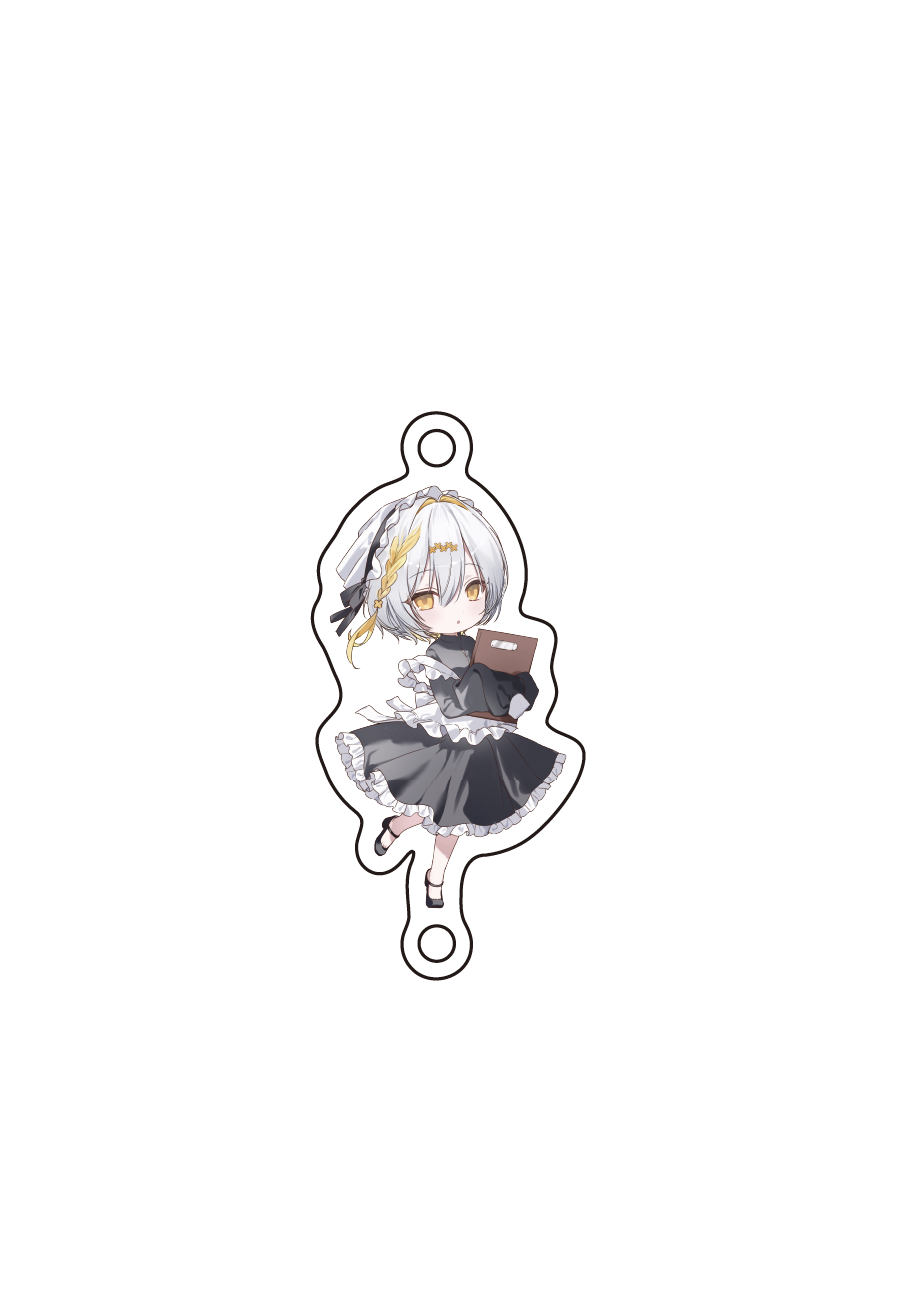 連結アクリルキーホルダー(8種)ナツメイツキ(Ver.A)
