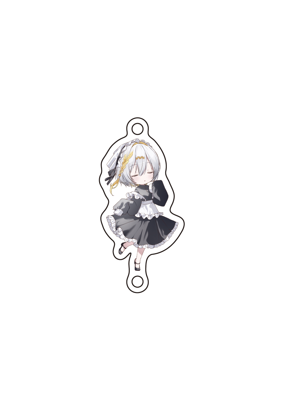 連結アクリルキーホルダー(8種)ナツメイツキ(Ver.B)