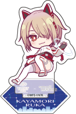 【ヘブンバーンズレッド×スモールワールズ】描き起こしミニキャラアクリルスタンド【A】