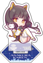 【ヘブンバーンズレッド×スモールワールズ】描き起こしミニキャラアクリルスタンド【B】