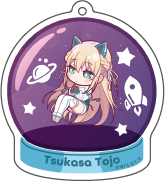 【ヘブンバーンズレッド×スモールワールズ】描き起こしミニキャラアクリルキーホルダー【A】