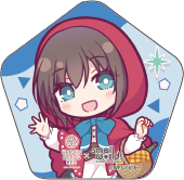 【ヘブンバーンズレッド×スモールワールズ】描き起こしミニキャラ缶バッジ【B】