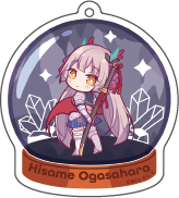 【ヘブンバーンズレッド×スモールワールズ】描き起こしミニキャラアクリルキーホルダー【B】
