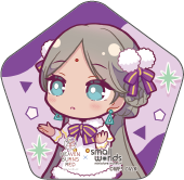 【ヘブンバーンズレッド×スモールワールズ】描き起こしミニキャラ缶バッジ【A】