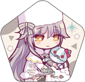 【ヘブンバーンズレッド×スモールワールズ】描き起こしミニキャラ缶バッジ【A】