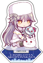 【ヘブンバーンズレッド×スモールワールズ】描き起こしミニキャラアクリルスタンド【A】