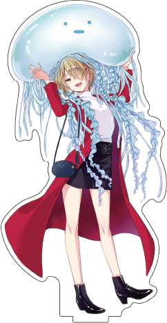 【サンシャイン水族館×ヘブンバーンズレッド】描き下ろしアクリルスタンド