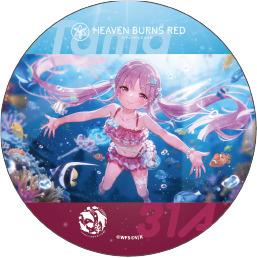 【サンシャイン水族館×ヘブンバーンズレッド】スタイルイラストアクリルコースター