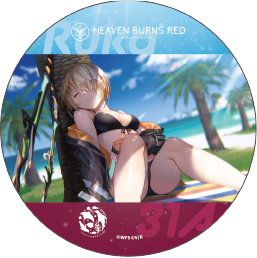 【サンシャイン水族館×ヘブンバーンズレッド】スタイルイラストアクリルコースター