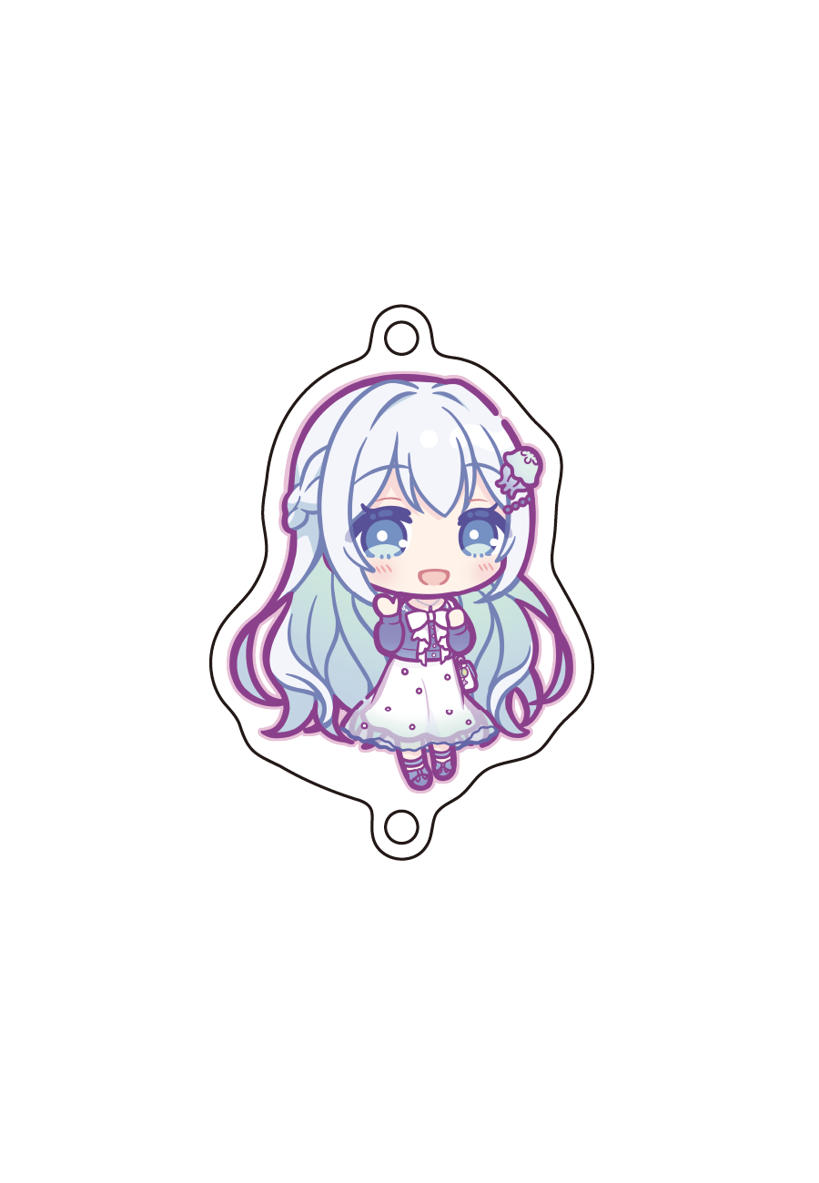 ランダム連結アクリルキーホルダー（12種）