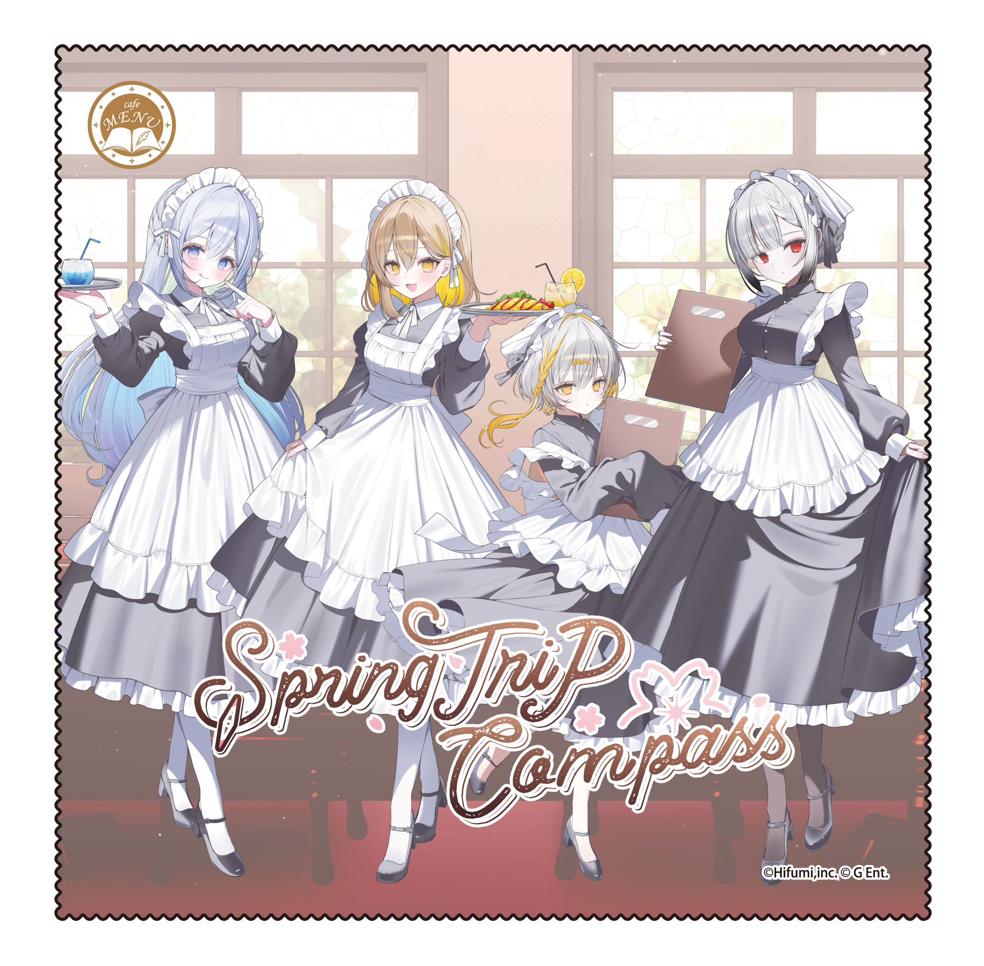 ご注文商品　イカットマルチクロス２点セット マルチクロス（2種）立ち絵ver.